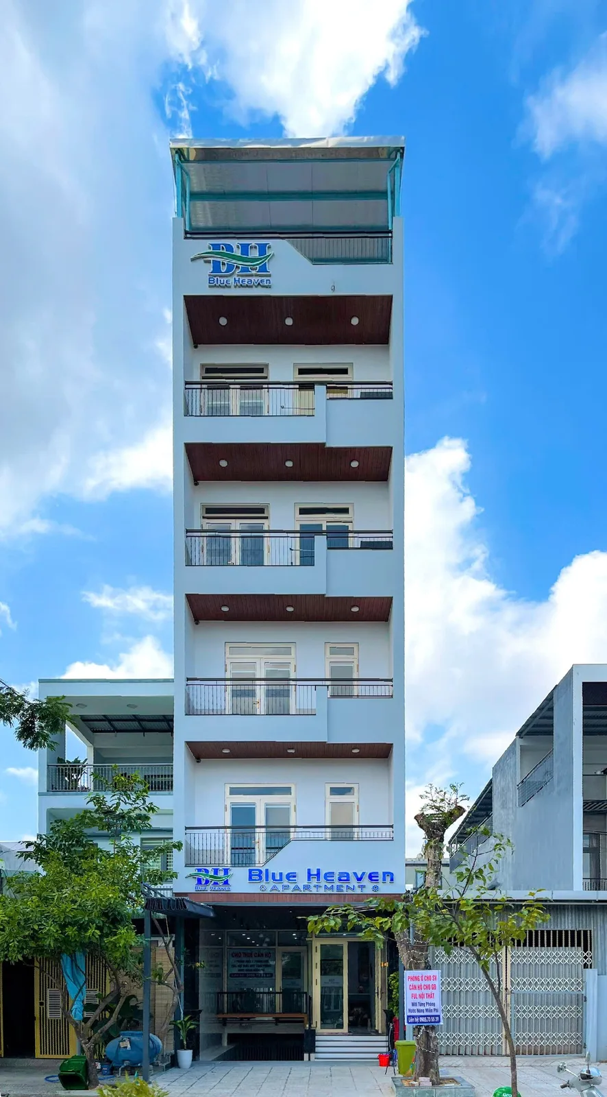 Căn hộ Thiên Đường Xanh _Blue Heaven Apartment